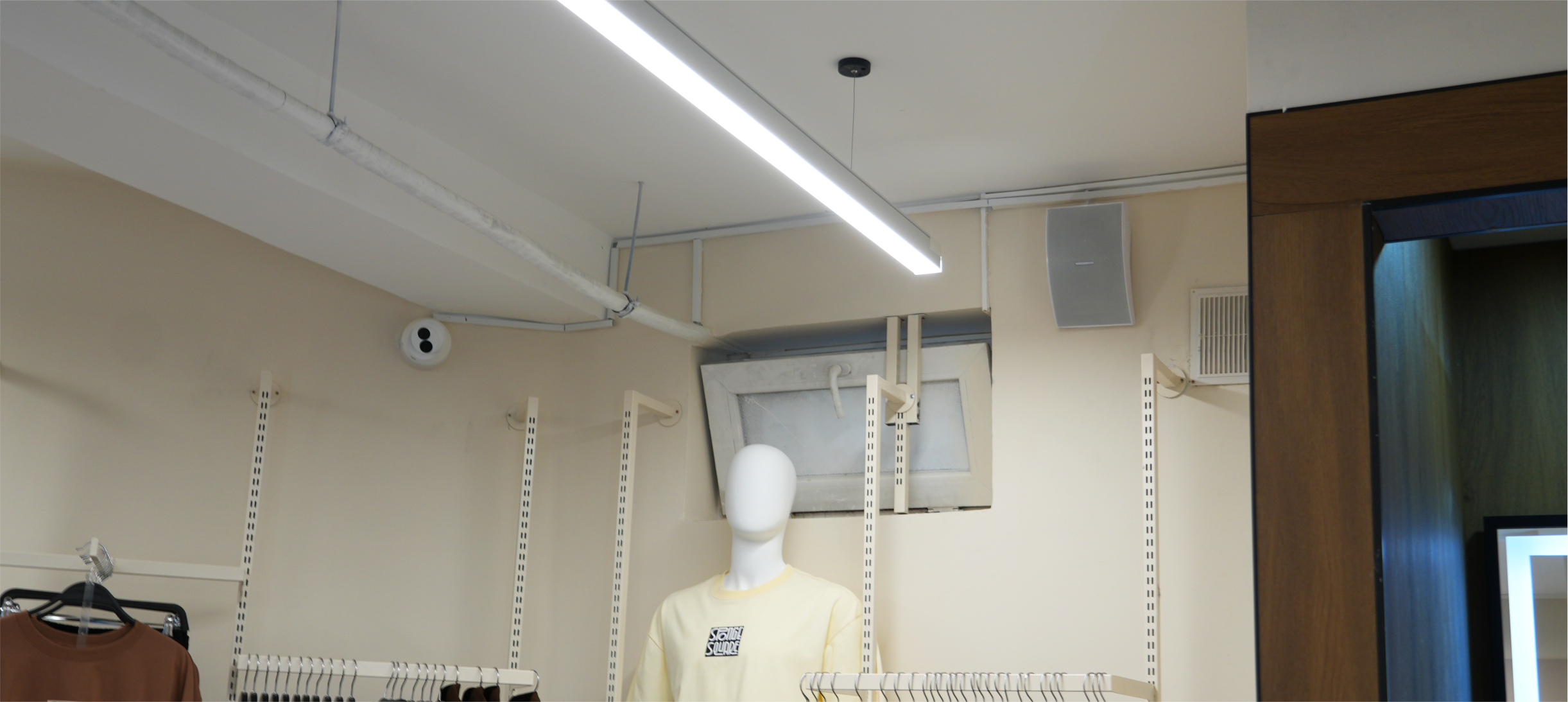 Звуковое оснащение магазина - Cotton